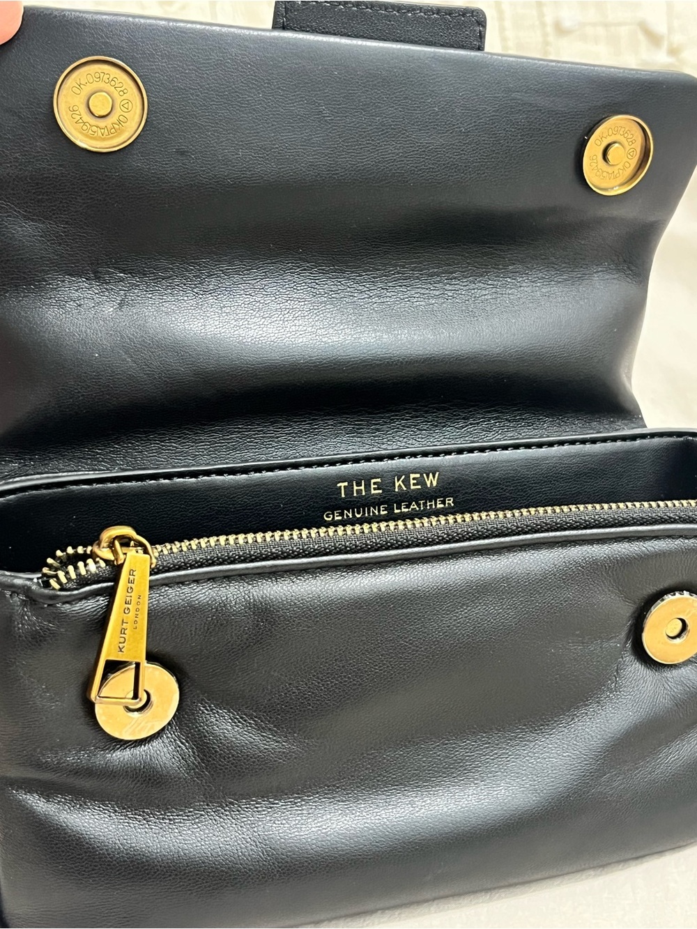 Kurt Geiger Genuine Leather Crossbody (The Kew) - Picture 9 of 13
